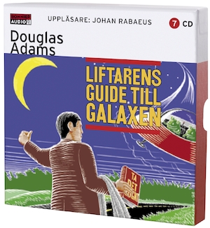 Liftarens guide till galaxen [Ljudupptagning] / Douglas Adams ; översättning: Thomas Tidholm