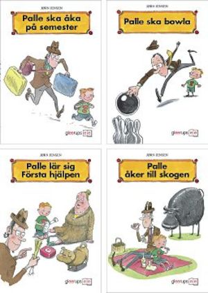 Palle ska åka på semester / Jørn Jensen ; illustrerad av Claus Bigum ; [översättning: Anne Charlotte Hardebo]