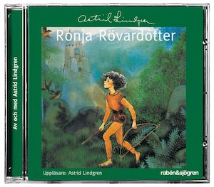 Ronja Rövardotter [Ljudupptagning] [Förkortad version] / av och med Astrid Lindgren