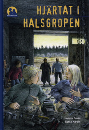 Hjärtat i halsgropen / text: Helena Bross ; bild: Sonja Härdin