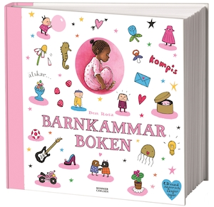 Den rosa barnkammarboken / i urval av Eva Dahlin och Annika Lundeberg