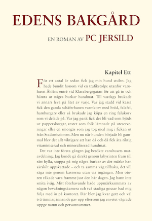 Edens bakgård : roman / av P. C. Jersild