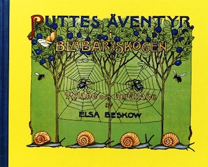 Puttes äventyr i blåbärsskogen / ritade och berättade av Elsa Beskow