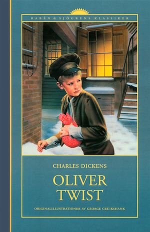Oliver Twist / Charles Dickens ; med 24 illustrationer av George Cruikshank ; [översättning av J. Gunnarsson]