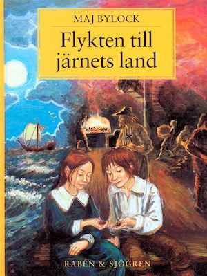 Flykten till järnets land / Maj Bylock ; illustrationer av Katarina Strömgård